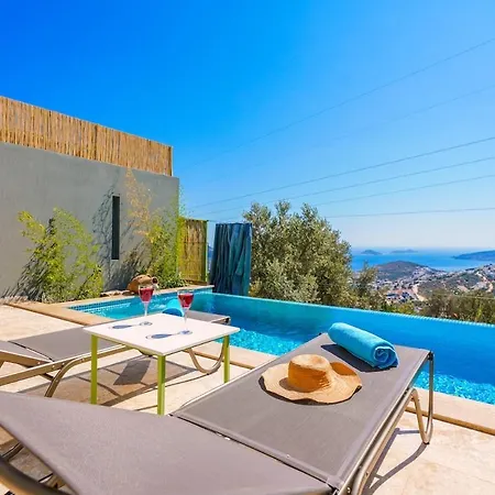 Villa Deniz Manzaralı, Merkeze Yakın, Jakuzili Balayı Villası